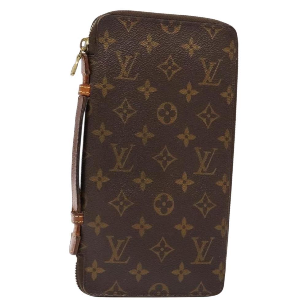 Louis Vuitton Brown Monogram Travel Bag